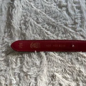 Gucci | Accessories | Gucci Vintage 7s Reversable Red White  display picture 2